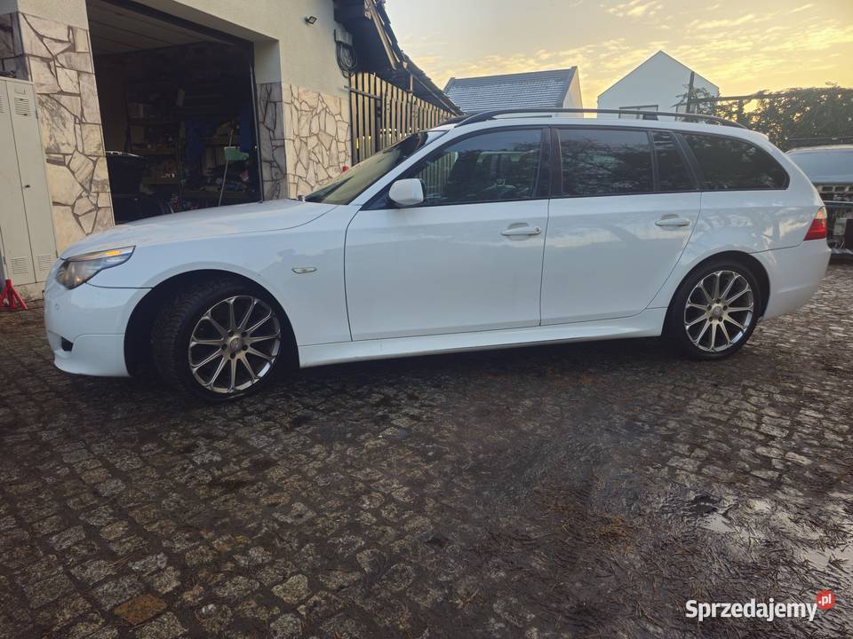 BMW e61 px91 Mpakiet 30 diselpanoramawebasto podgrzewane fotele dolnośląskie Wrocław