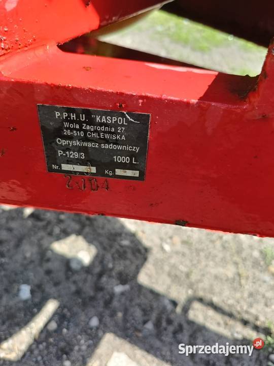 Opryskiwacz sadowniczy Kaspol Iłża sprzedam