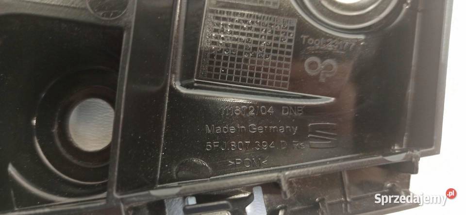 SEAT TARRACO ŚLIZG ZDERZAKA PRAWY TYŁ 5FJ807394D osobowe dolnośląskie