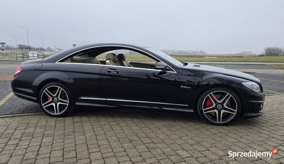 Mercedes CL 63 AMG C216 525 2009r zarejestrowany 525KM CL zachodniopomorskie Gostyń