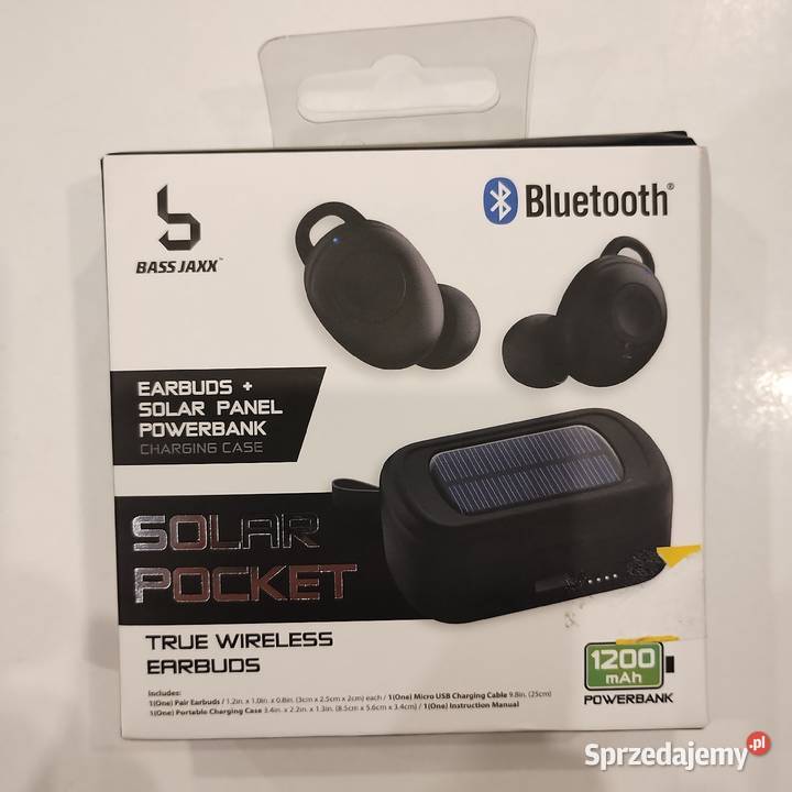 Słuchawki SOLAR POCKET z USA Rzeszów