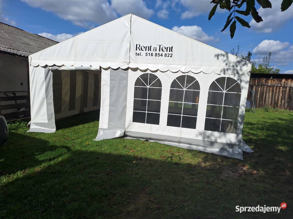 Namioty bankietowe na duże imprezy