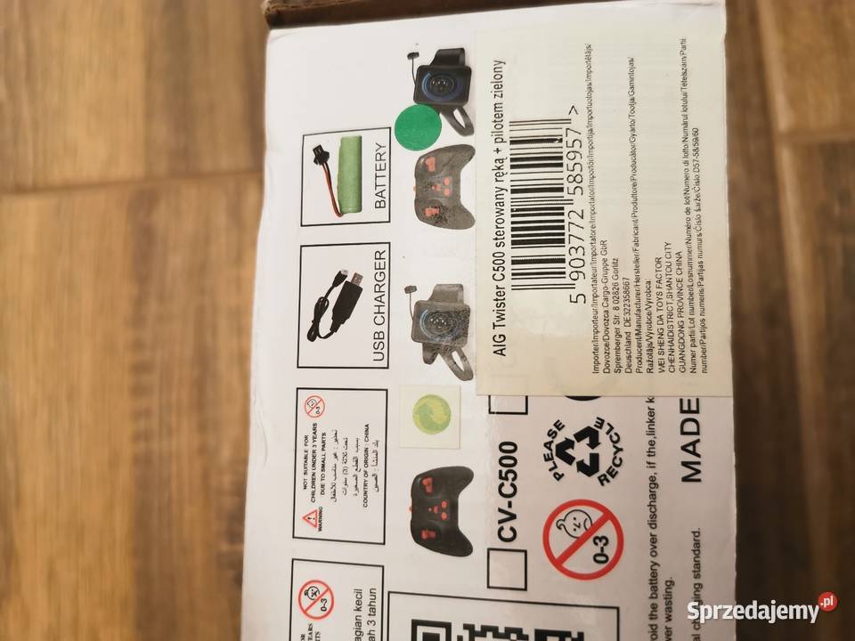 Samochodzik zdalnie sterowany Dębica