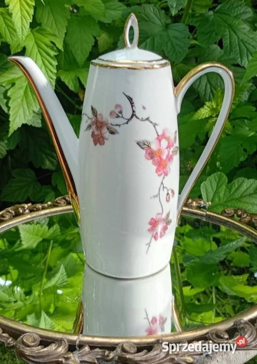 Porcelana zdobiona motywem róż Pabianice sprzedam