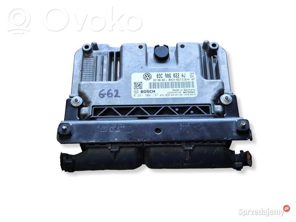 VW PASSAT B6 14TSI STEROWNIK KOMPUTER SILNIKA Silniki i osprzęt wielkopolskie