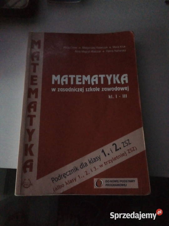 Podręcznik do matematyki Podręczniki Ostrów Wielkopolski sprzedam