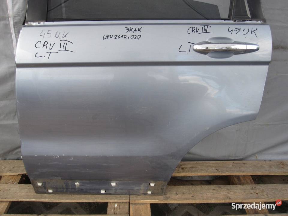 HONDA CRV CRV III 08r drzwi lewe tył Drzwi sprzedam