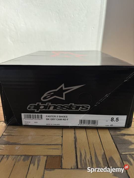Buty motocyklowe ALPINESTARS FASTER 3 CAMO r41 lubelskie Biała Podlaska