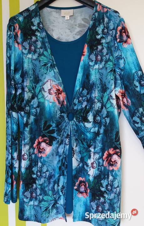 L Nienoszona tunika bluzka z wstawką Paola Gliwice