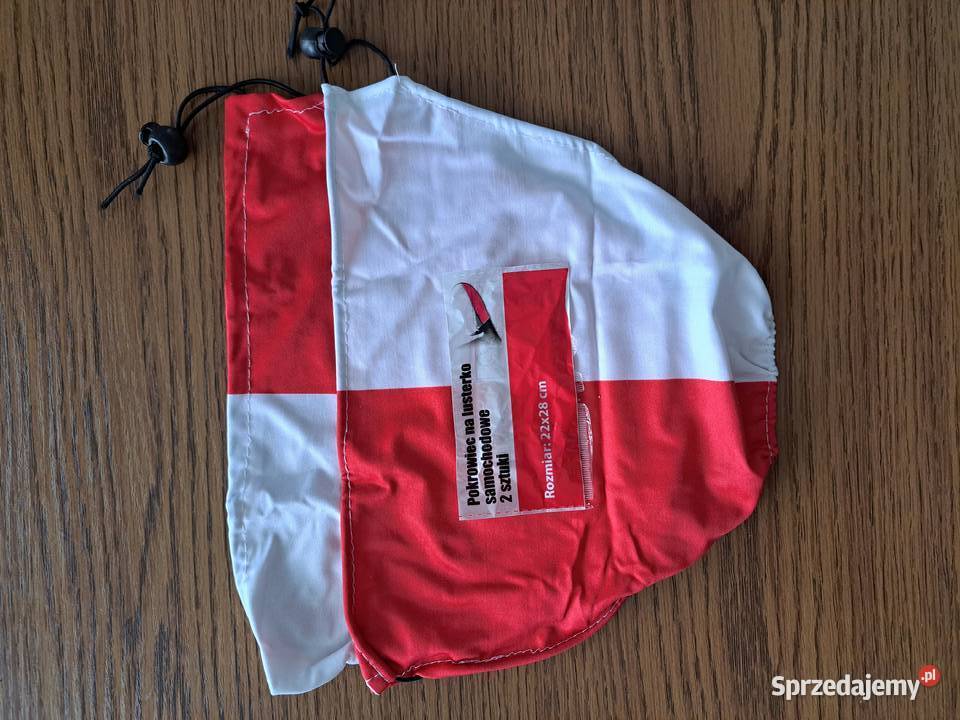 2 Flagi 2 Pokrowce na lusterka Flaga Polska Świdnica