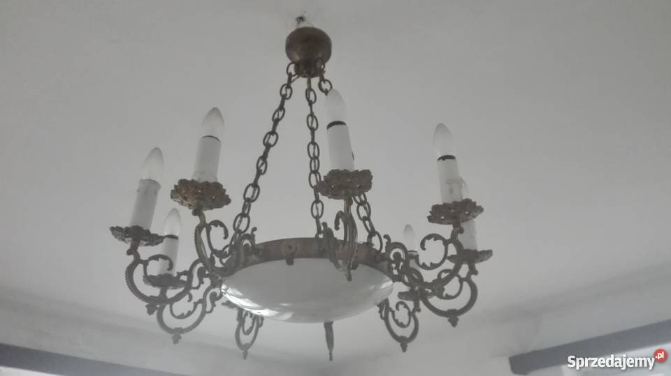 Żyrandol przedwojenny Warszawa