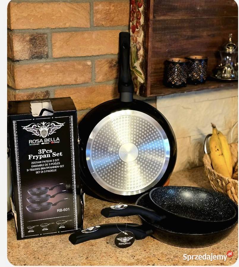 239 Patenie Bella Rosa 3 sztuki czarne Zabrze sprzedam