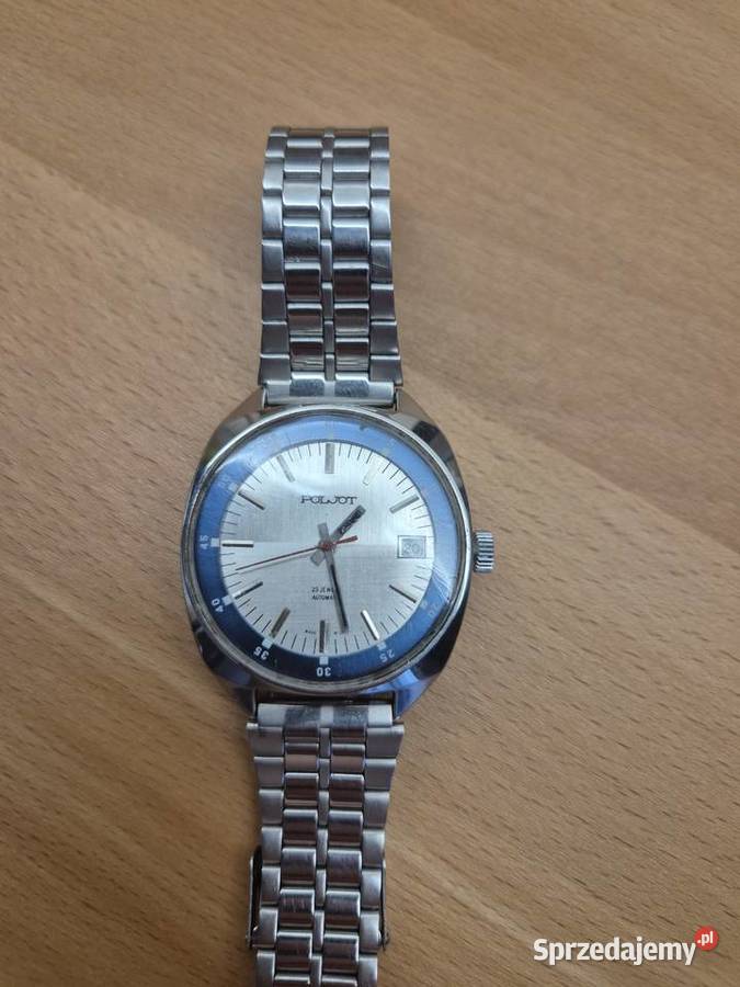 Zegarek Poljot 55g niebieski automatic śląskie Chorzów