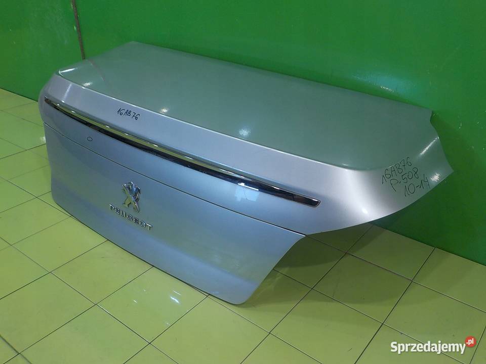 PEUGEOT 508 16 EHDI 13r SEDAN 4D klapa tyl osobowe Suków