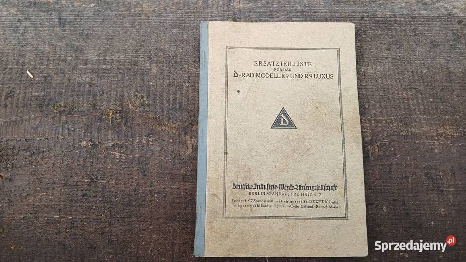 DRad 9 katalog czesci