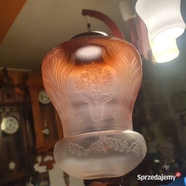 Mała sprawna lampa naftowamuzealny oryginał z Wrocław