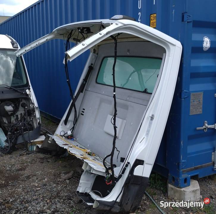 PLECY DACH TYŁ KABINA IVECO DAILY 2014 NO dostawcze Zestawy części blacharskich