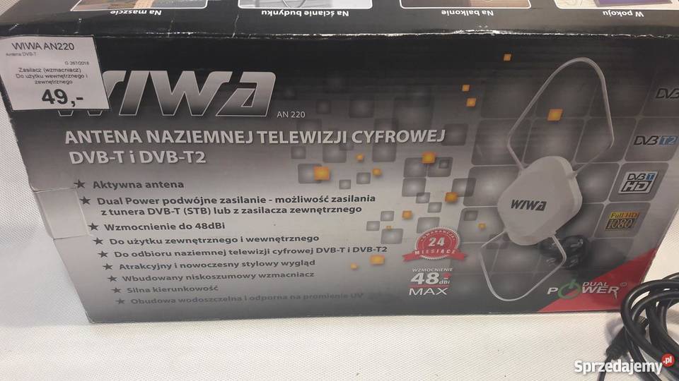 LOMBARDOMAT Antena Wiwa AN220 G2672018 Elektronika Giżycko sprzedam