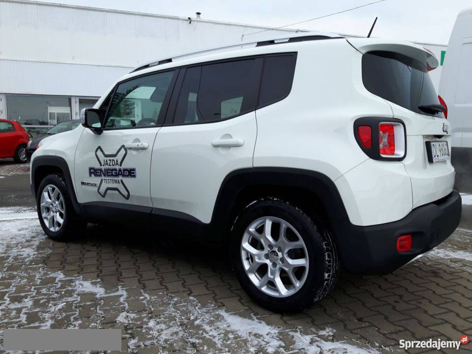 Do sprzedania Jeep Renegade nieuszkodzony bialy elektryczne lusterka
