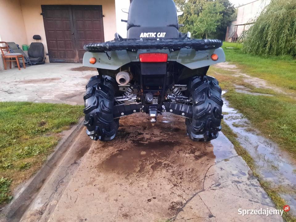 Duży Quad Arctic cat 650 zarejestrowany kat B 2 Rok produkcji 2008 łódzkie