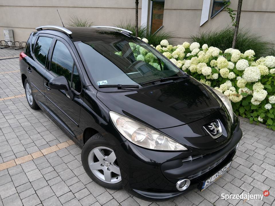 PEUGEOT 207SW 14 95 2008r Dach Panoramiczny śląskie Gliwice