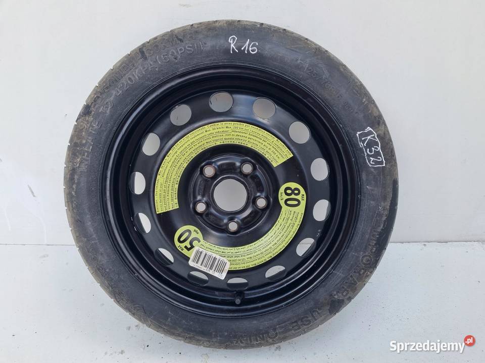 Audi Seat Vw Golf VI KOŁO DOJAZDOWE dojazdówka Janów