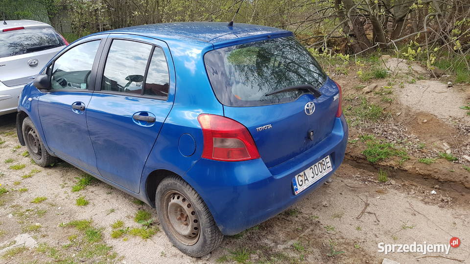 TOYOTA YARIS 10 2007 USZKODZONA Gdynia