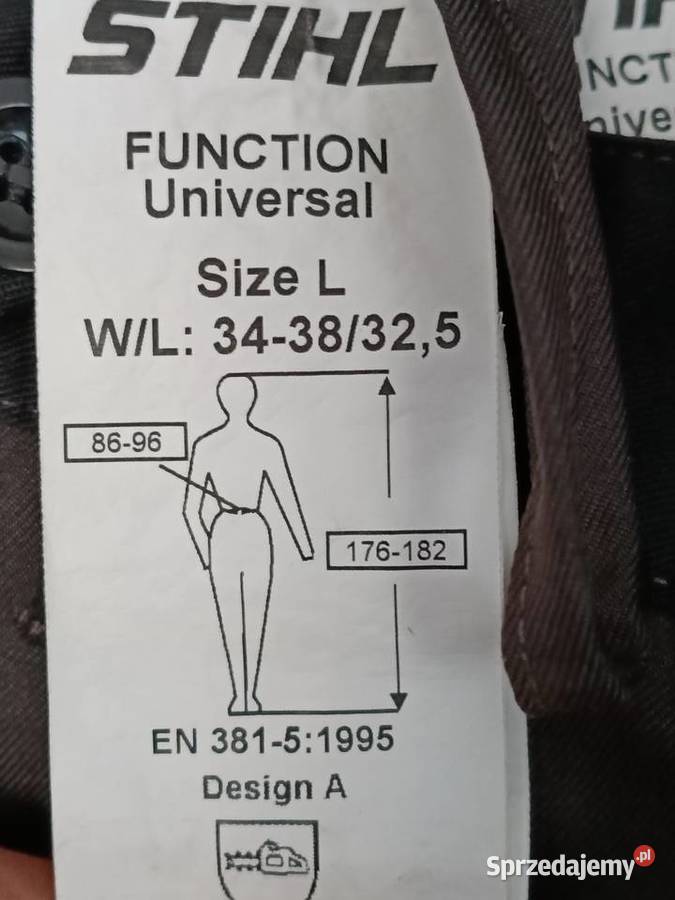 Spodnie Stihl anty przecieciowe Lubin