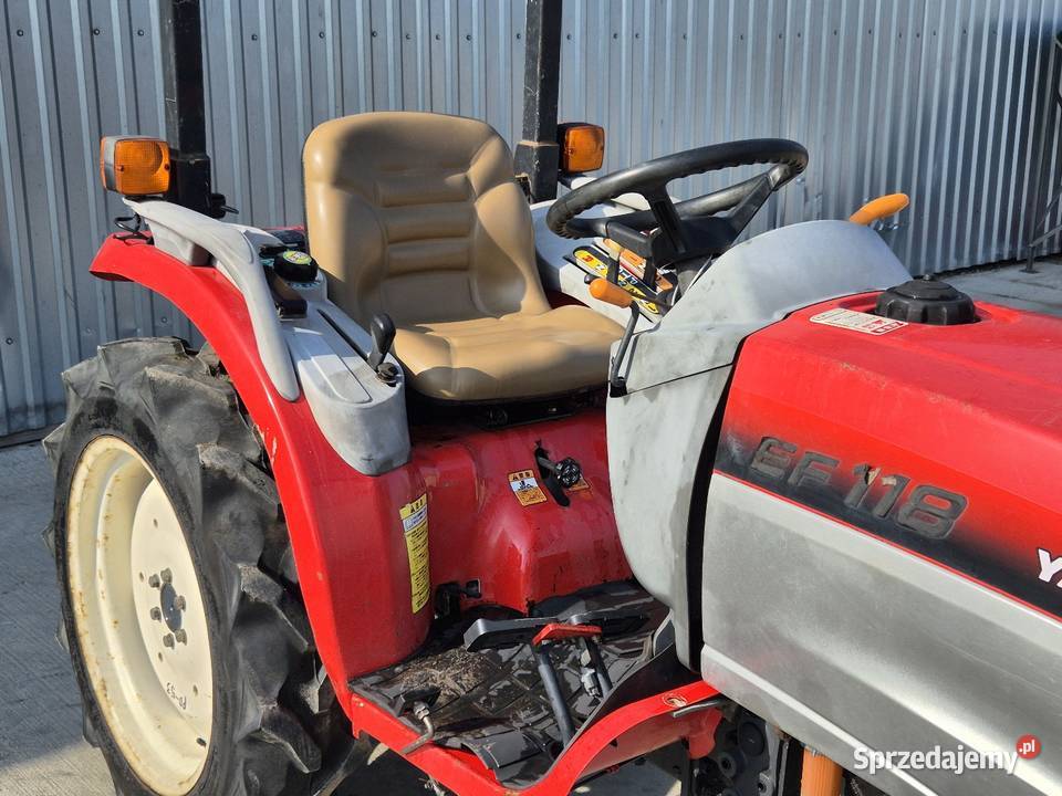 Traktorek traktor YANMAR EF118D 18 44 dolnośląskie Małuszyn