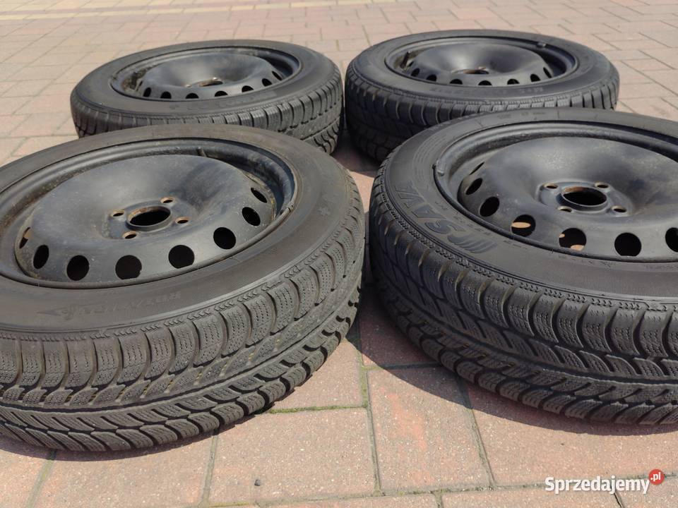 Koła stalowe zimowe 4x100 17565 R15 ET43 Fiat wielkopolskie Witkowo