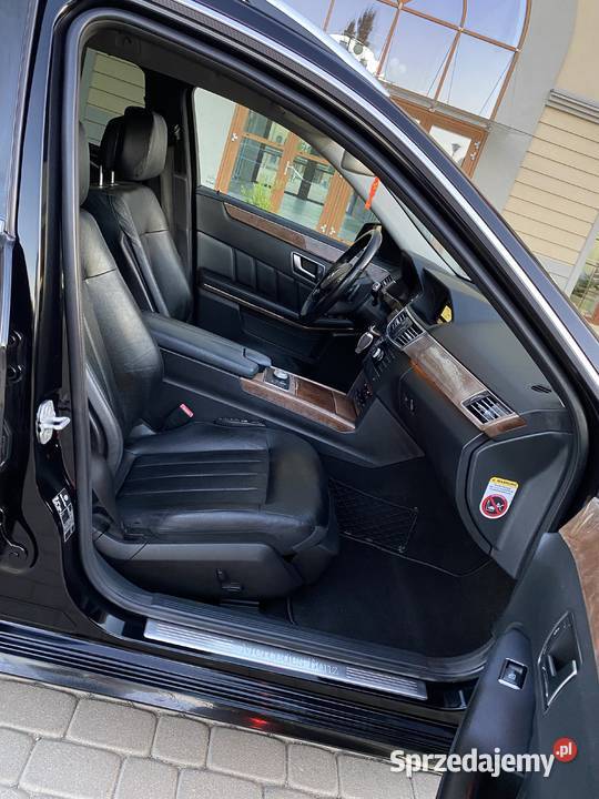 Mercedes E300CDI 231 Elegance 2011r BiXenon elektrycznie ustawiane fotele Mercedes-Benz Wrocław sprzedam
