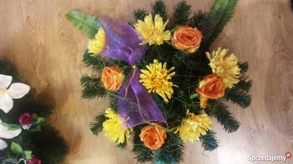 Wieńce wiązanki na cmentarz sprzedaż Lublin sprzedam