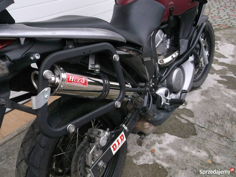 HUZAR EXHAUST wydech tłumik OWAL Honda Transalp Błażowa sprzedam