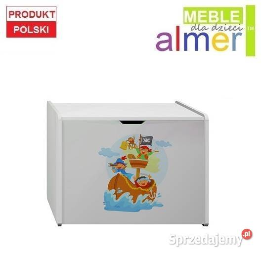 PIRACI 6 N19 skrzynia dziecięca 80x50 w60 Oława