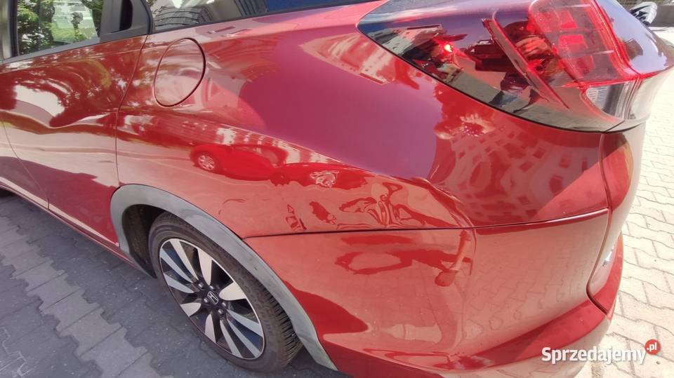 Honda Civic Tourer 16 Diesel czerwony lubuskie