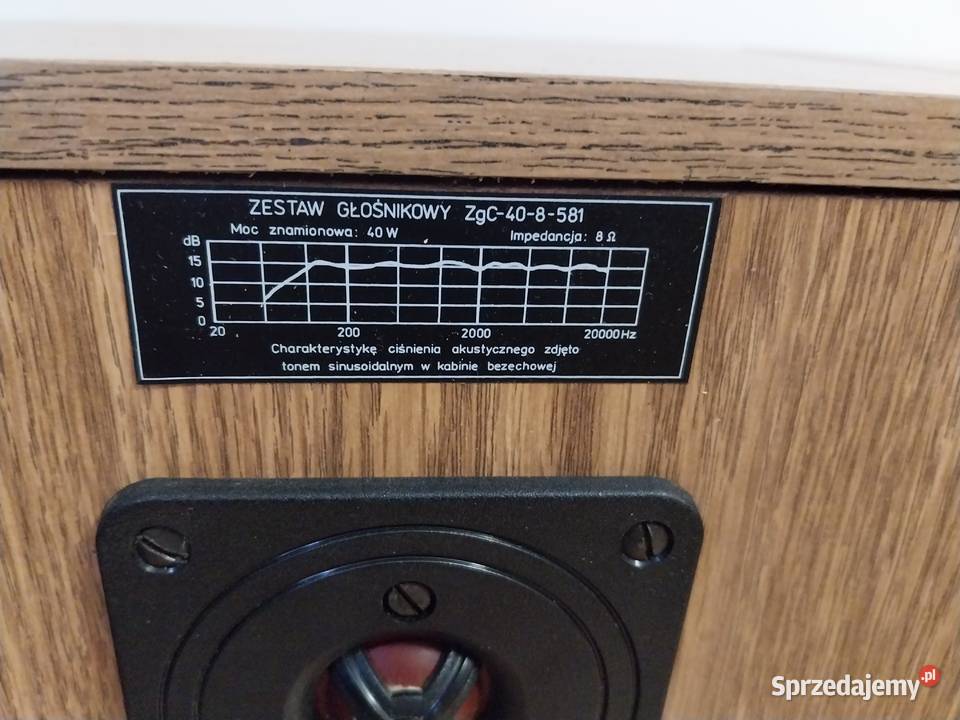 Kolumny Unitra ZGC 40 Audio Pińczów