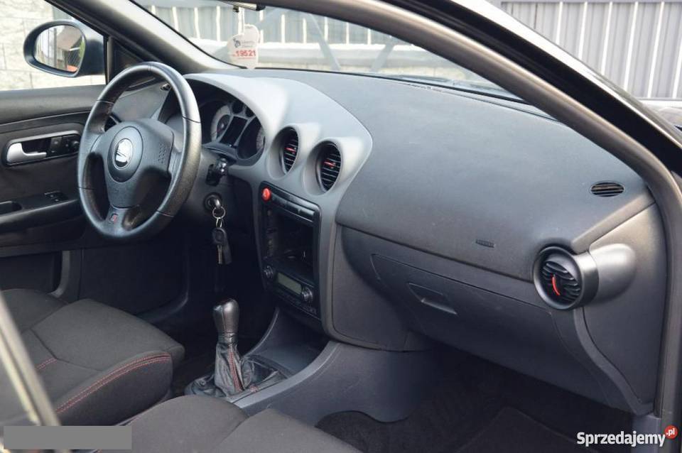 Na sprzedaż Seat Ibiza czarny mazowieckie Płock