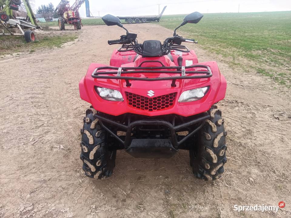 suzuki king quad 400 4x4 nowe opony transport Lublin