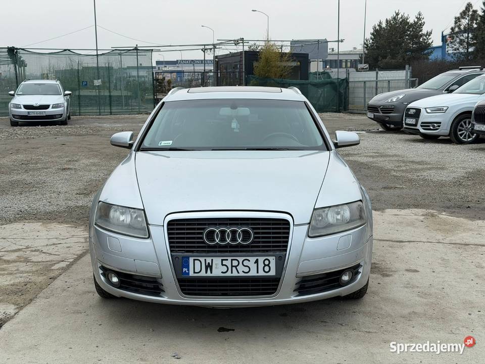 Audi A6 C6 27 Diesel Automat Solar Skóra Wrocław
