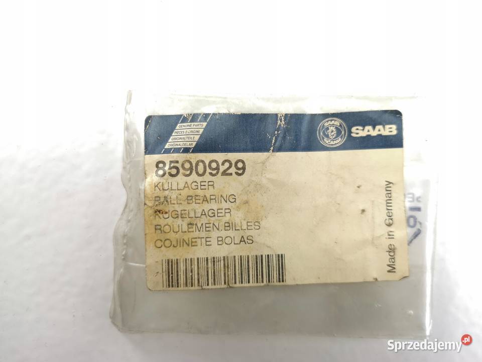 ŁOŻYSKO ALTERNATORA 80A BOSCH SAAB 9000 8687 ASO osobowe