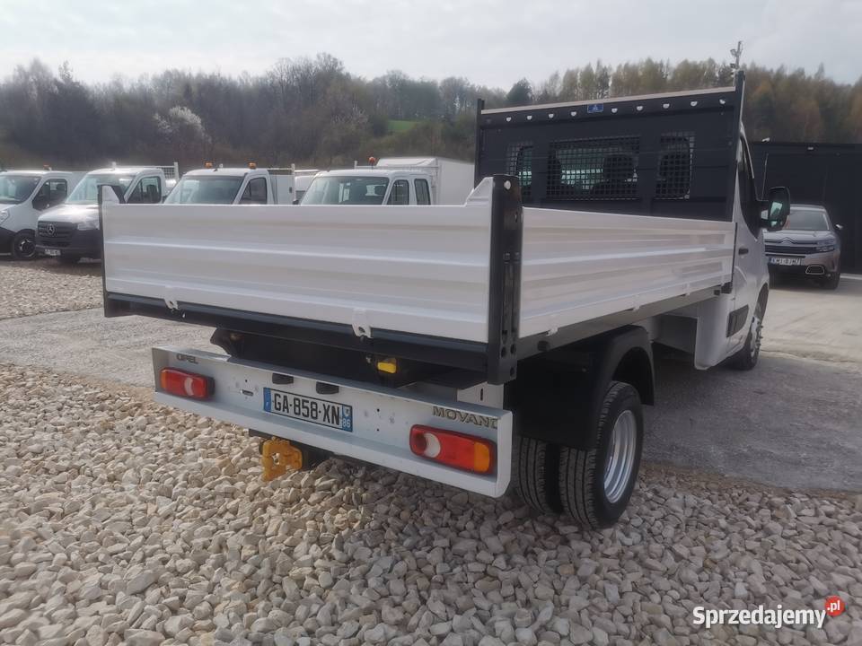 Opel Movano kiper 23dCi145 hak Klima bliźniak nieuszkodzony małopolskie