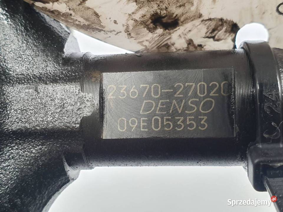 WTRYSKIWACZ TOYOTA COROLLA VERSO 2367027020 Lipno sprzedam