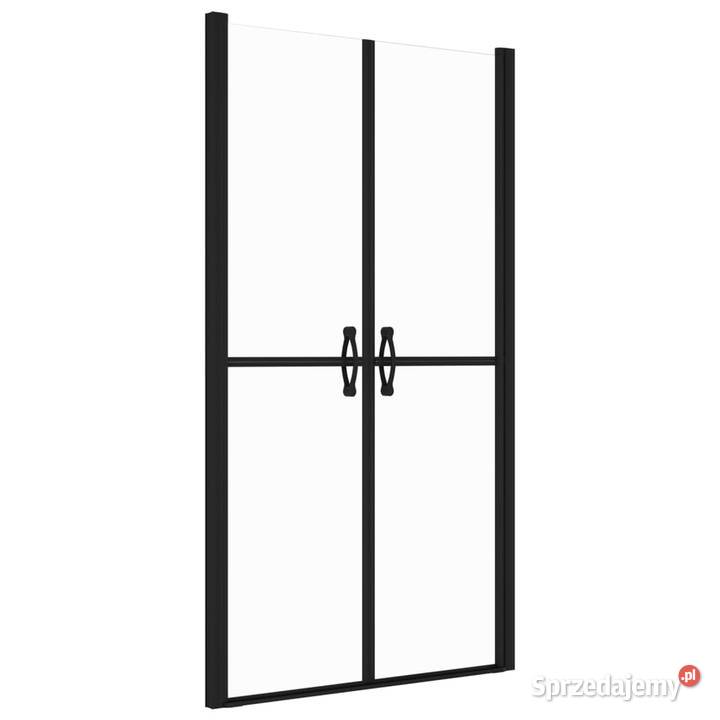 vidaXL Drzwi prysznicowe przezroczyste