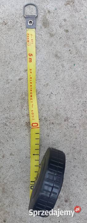 Miarka zwijana taśma miernicza 5m mazowieckie Małkinia Górna