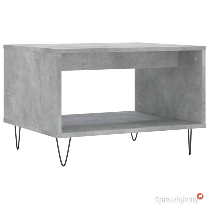 Stolik kawowy szarość betonu 60x50x40 WM829256 Stoły Warszawa