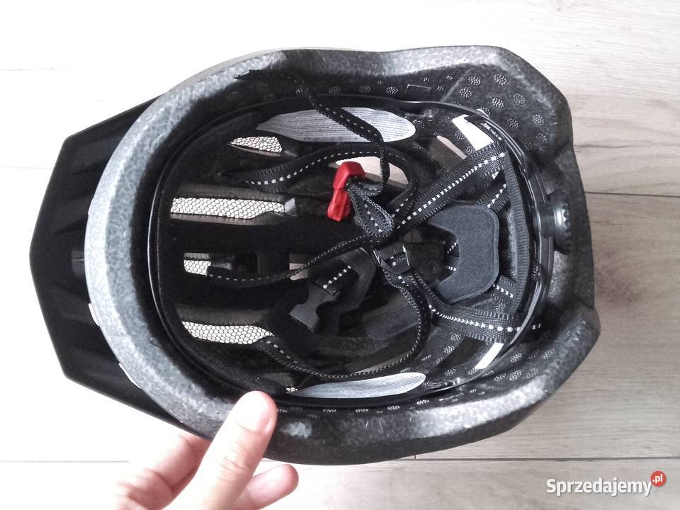 Kask rowerowy CRIVIT z tylną lampką rozmiar SM