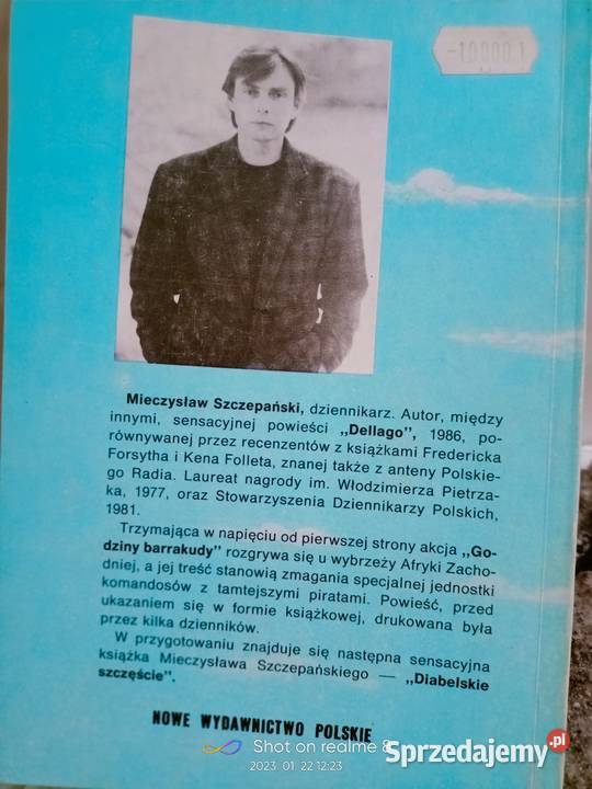 Godzina Barakudy Szczepański książki Warszawa Rok wydania 1981 sprzedam