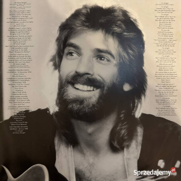 Kenny Loggins Alive NMM Japan Obi 2 LP 1980 Gdynia