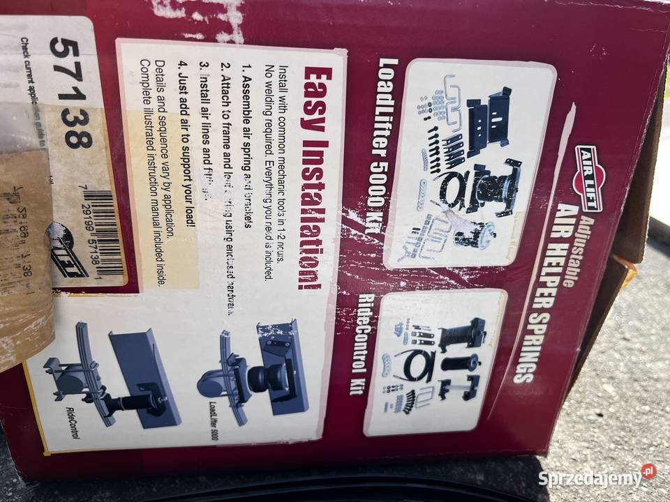 Kompletny zestaw poduszek pneumatycznych Skołyszyn