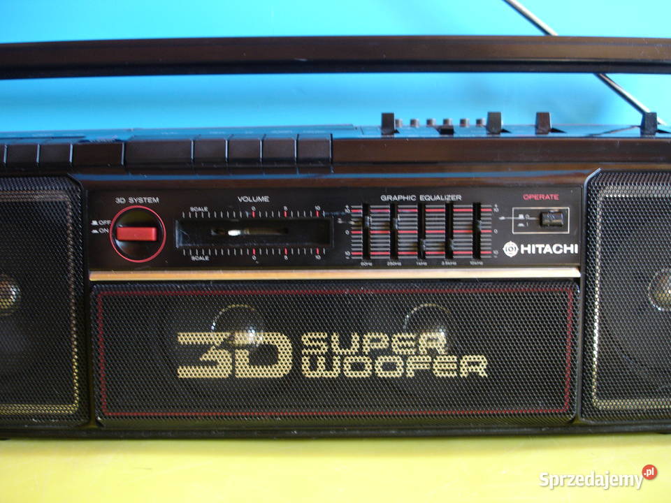 Radiomagnetofon HITACHI TRK3D5E Zielona Góra
